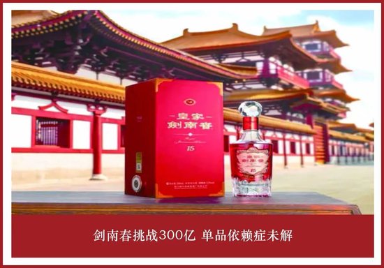 剑南春挑战300亿 单品依赖症未解